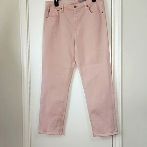 NWT "AG-ED THE ISABELLE PINK/BLUSH JEANS SZ 32